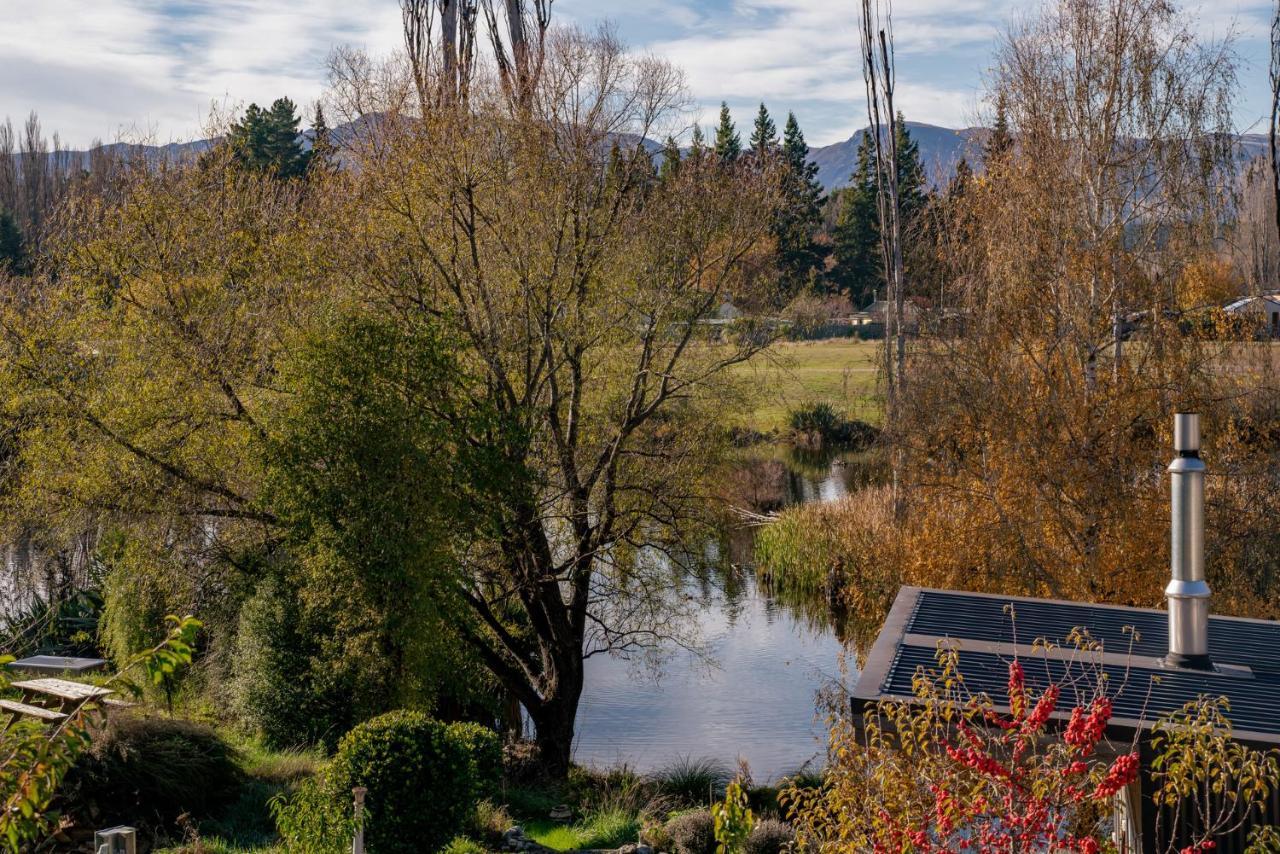 Willa Lagoon Huts - Albert Town Holiday Unit Wanaka Zewnętrze zdjęcie
